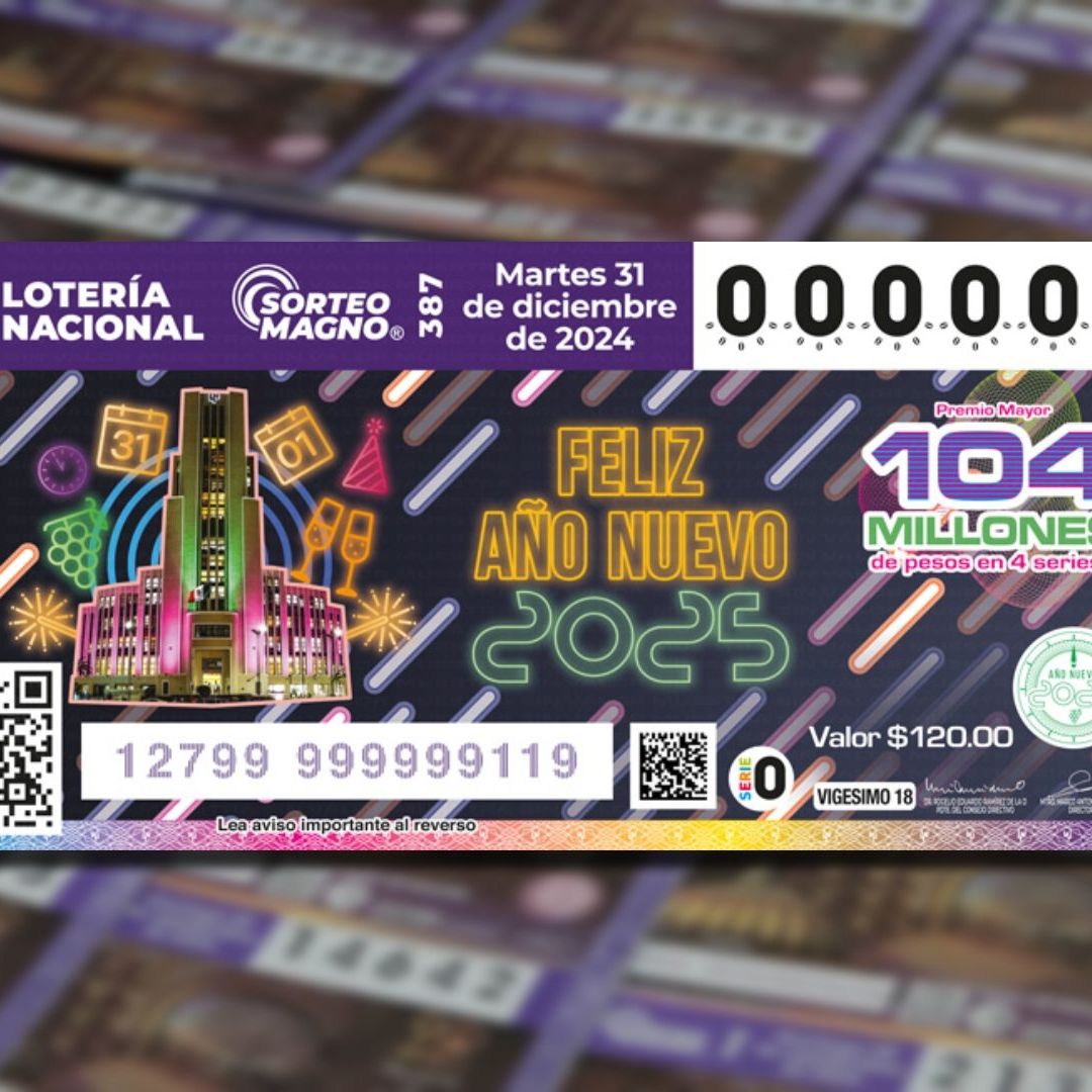 Cuál será el premio mayor del sorteo magno del 31 de diciembre 2024 de la Lotería Nacional