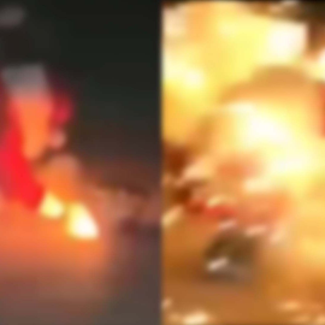 Video: Hombre Disfrazado de Santa Claus Pierde Ojo Jugando con Pirotecnia en Coahuila