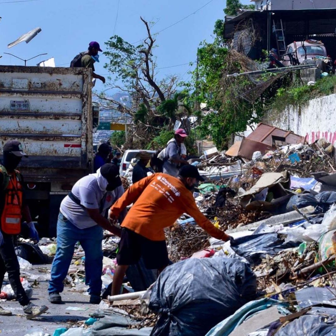Se Triplica Recolección de Basura en Acapulco en Fiestas Decembrinas