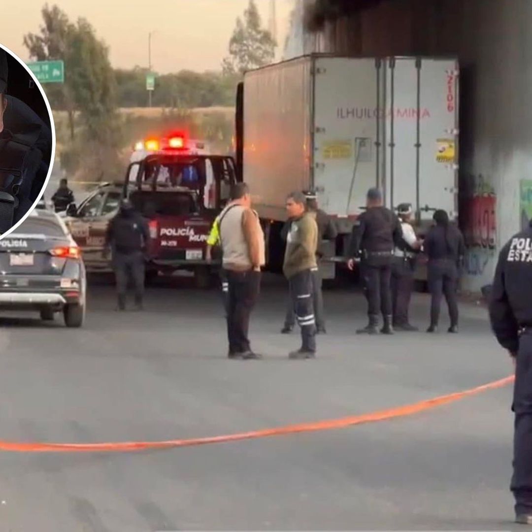 Murió atropellada por detener un tráiler en la México-Puebla. Foto: Ozair Viveros | N+