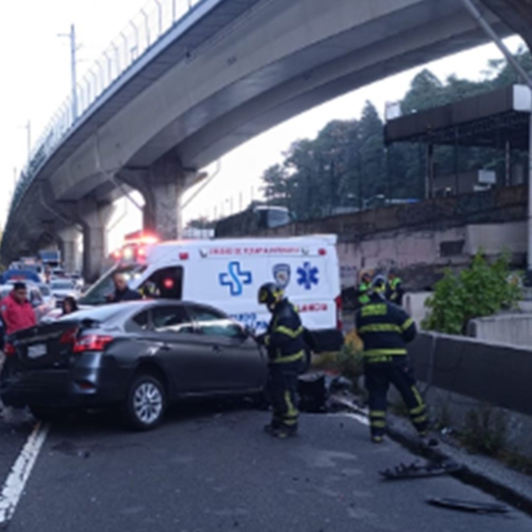 Accidente en la México-Toluca Hoy 30 de Diciembre 2024