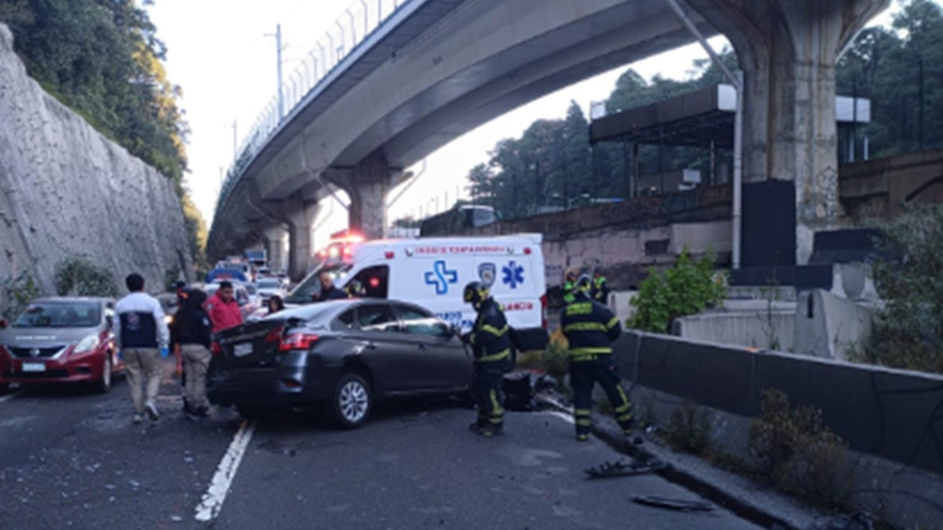 Accidente en la México-Toluca Hoy 30 de Diciembre 2024