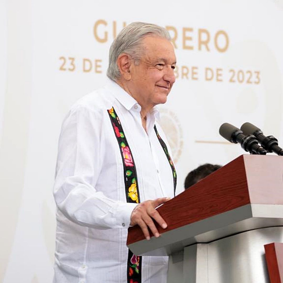El presidente Andrés Manuel López Obrador presenta su mañanera