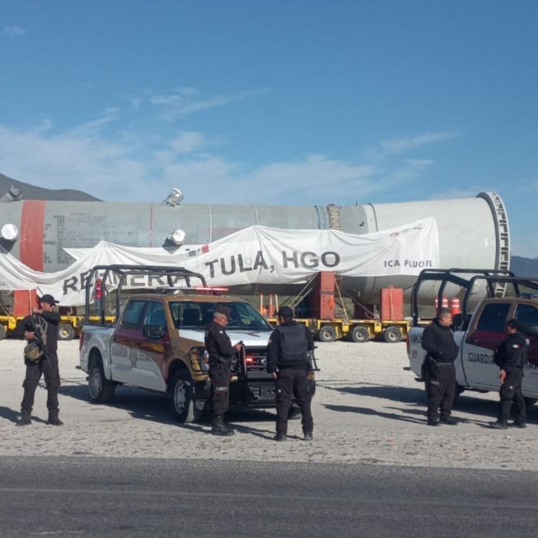 Circulación Cerrada en la Carretera Rumbo Nuevo por Traslado de Calderas