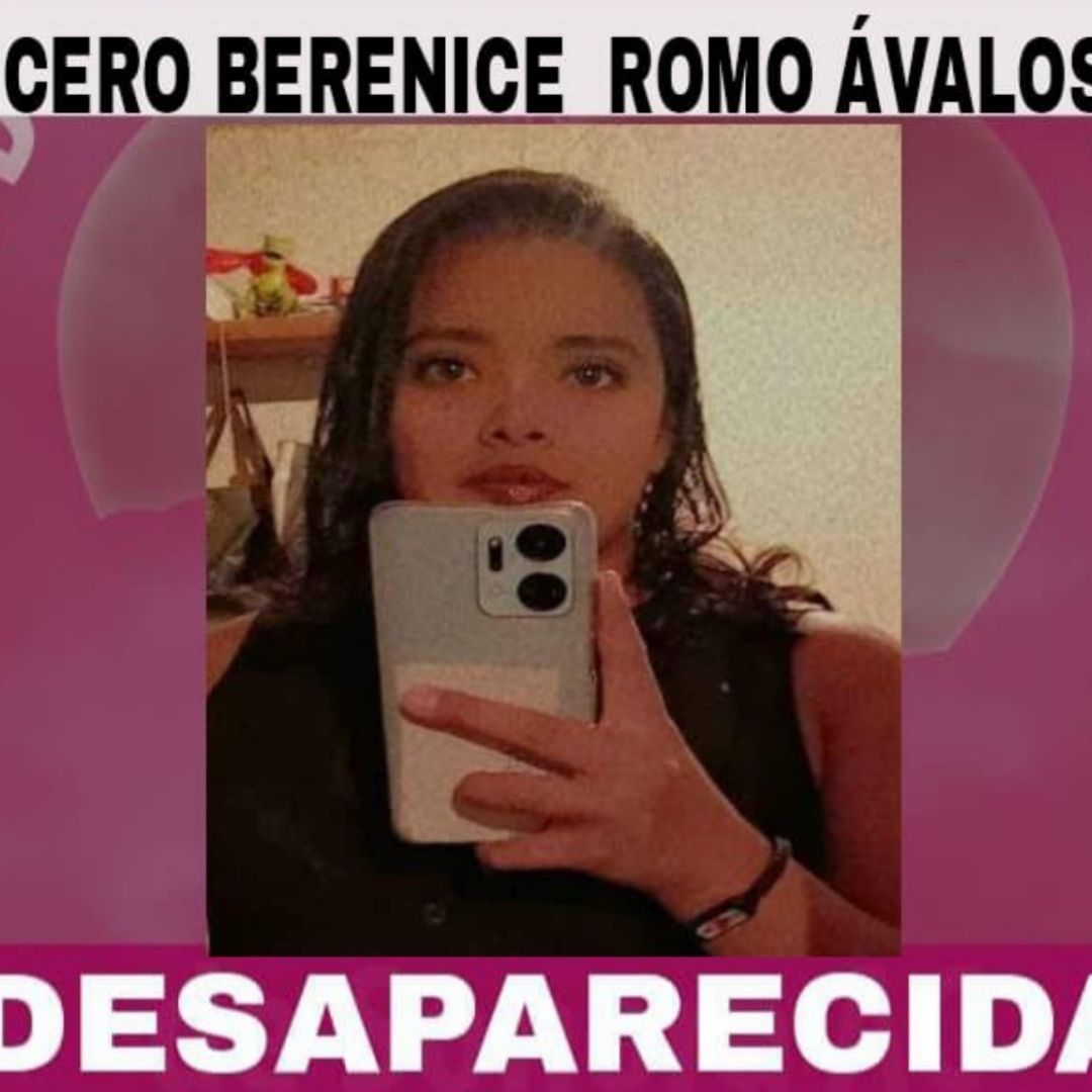 Reportan Desaparición de Joven Buscadora Lucero Berenice Romo