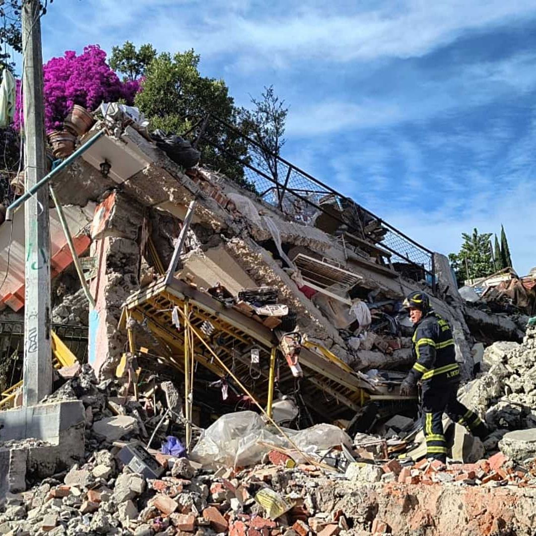 Colapsa Casa por Explosión de Gas en Tlalpan; Reportan Varios Heridos