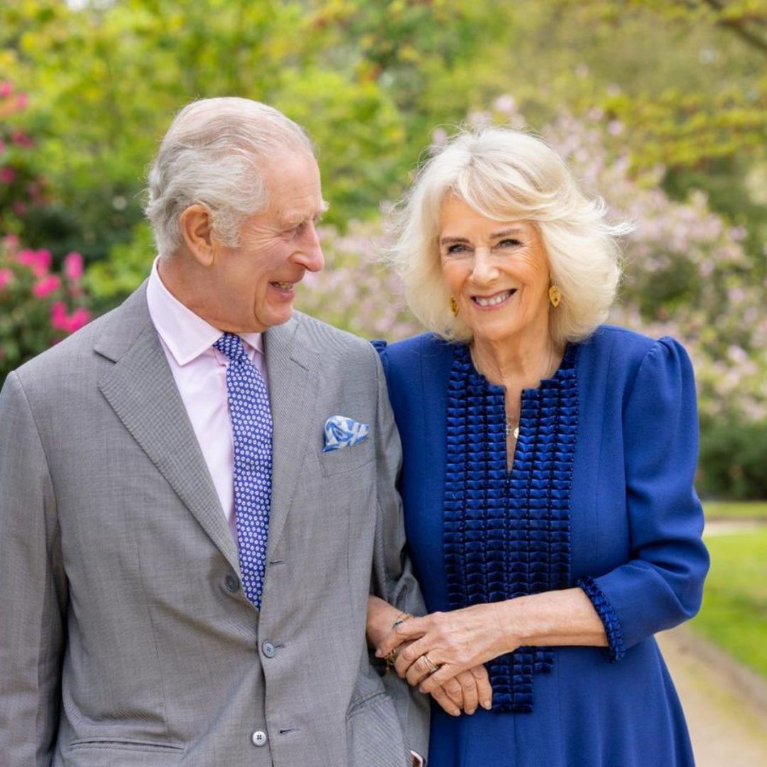 El rey Carlos III de Inglaterra y su esposa Camila