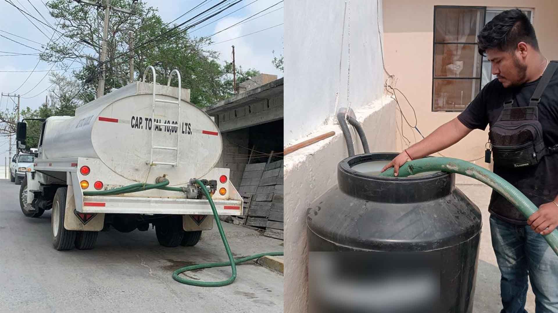 Tandeo de Agua Potable Afecta a 42 Colonias de Altamira, Tamaulipas
