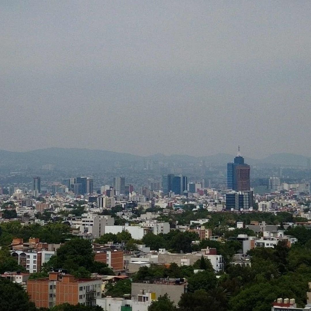 Vista del Valle de México este 10 de mayo de 2024.