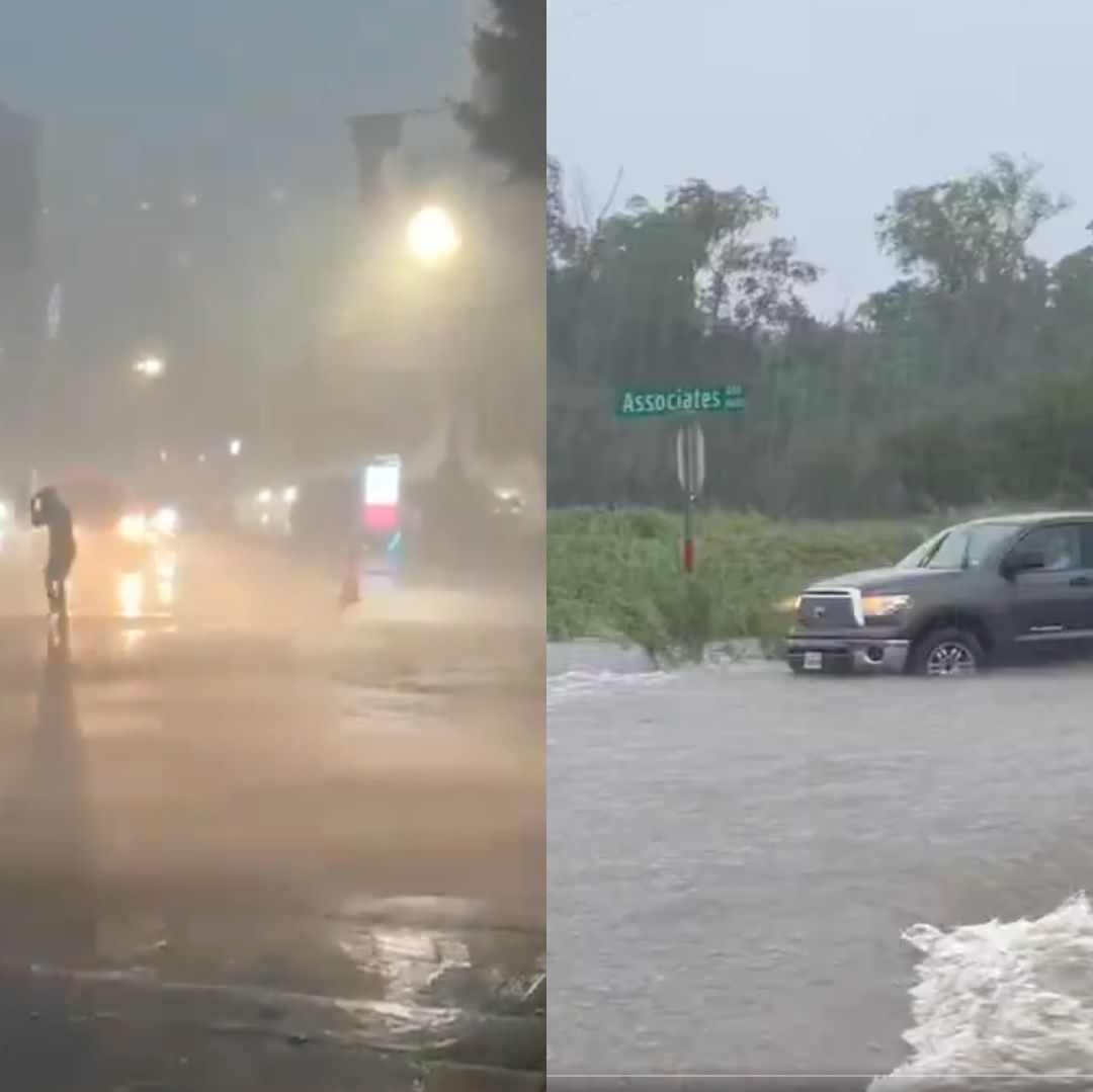 La fuerte tormenta sorprendió a los habitantes de Houston, Texas.