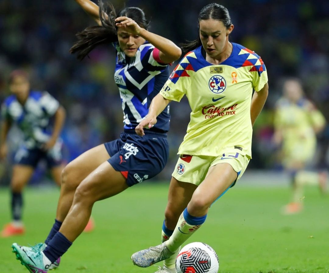 América Vence a Monterrey en el Partido de Ida de la Final de la Liga MX Femenil