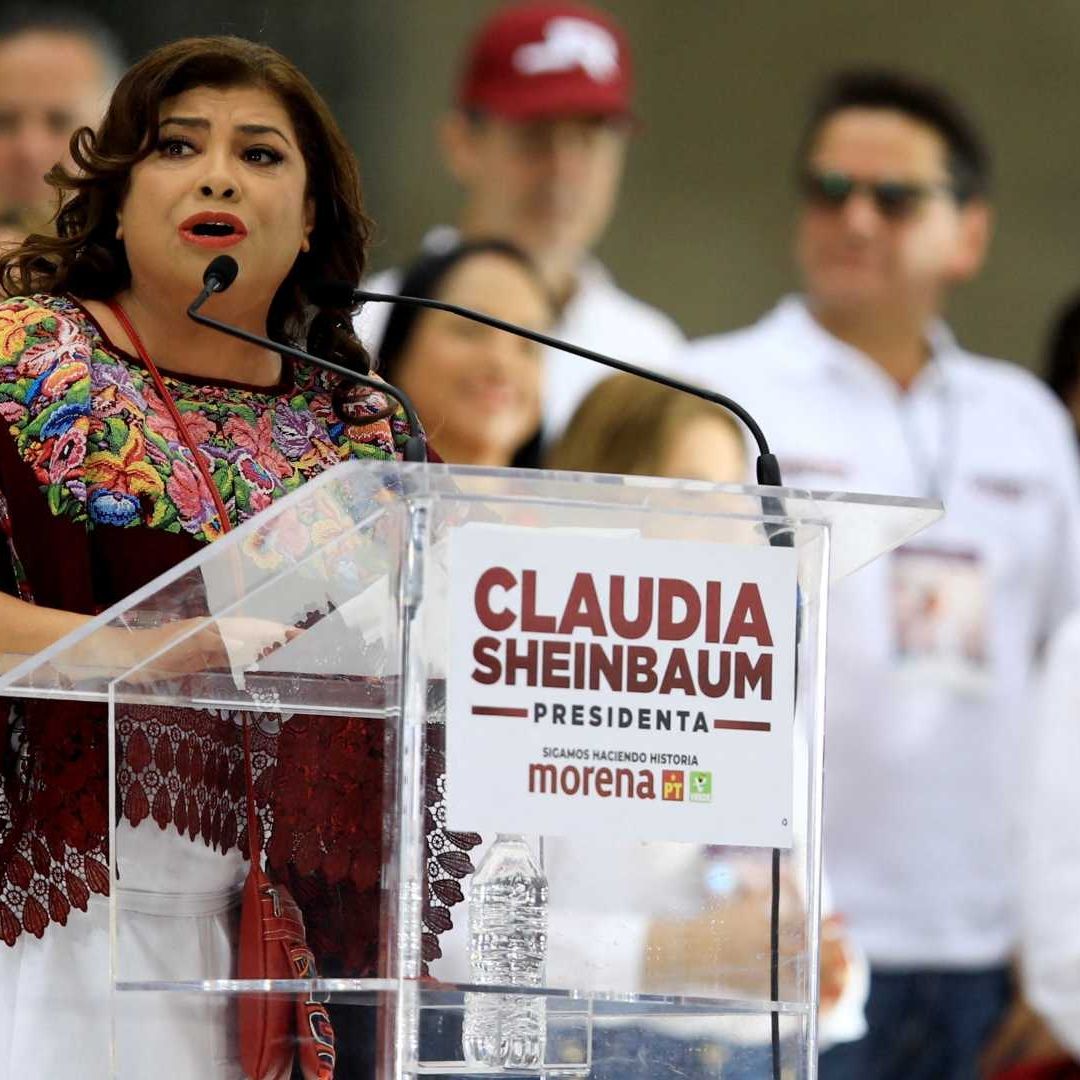 Clara Brugada cerró su campaña en el Zócalo, junto a Claudia Sheinbaum