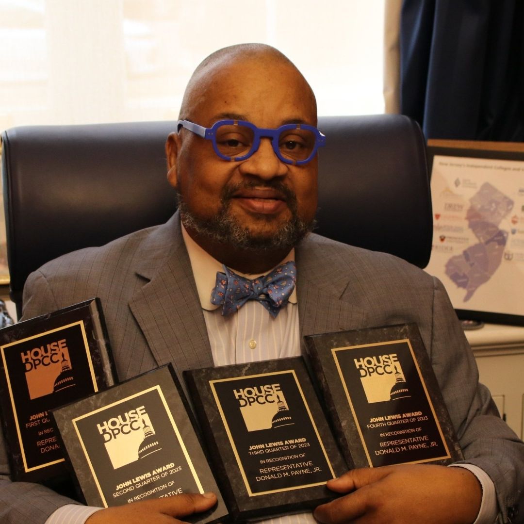 El congresista estadounidense Donald Payne Jr.