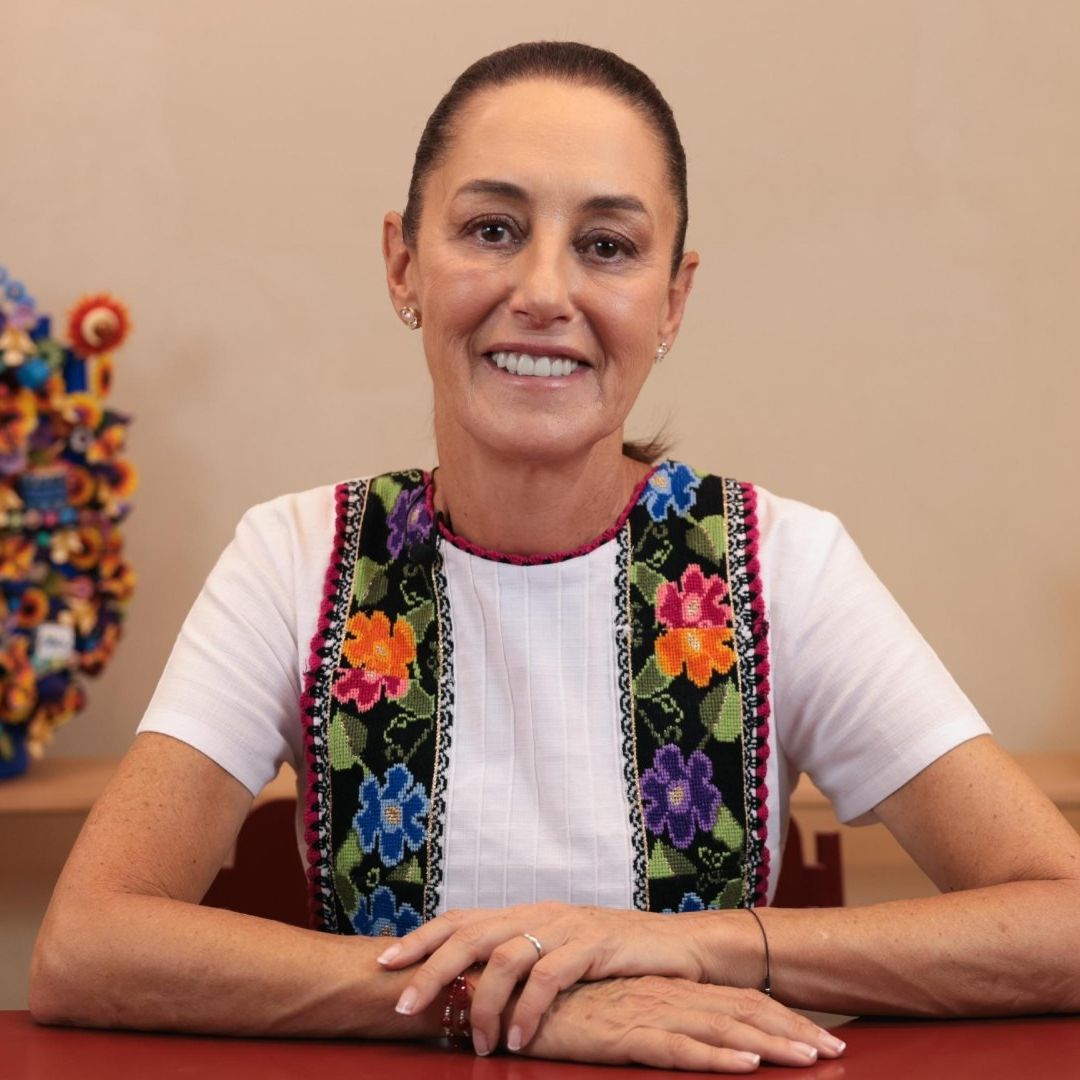 Claudia Sheinbaum celebra resultados de cómputos distritales.