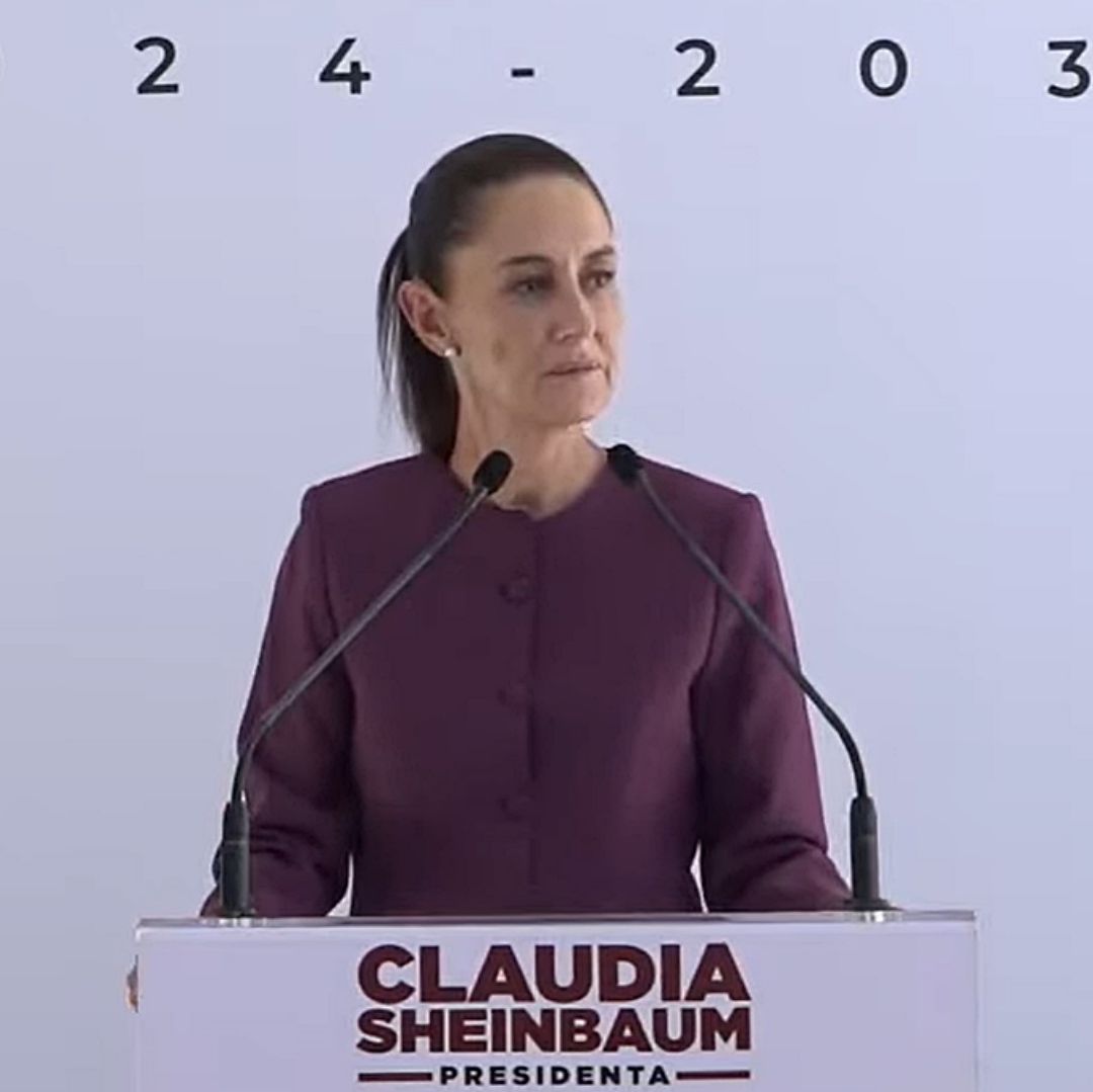 Claudia Sheinbaum en conferencia de prensa
