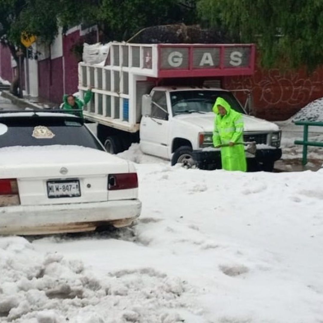 Reportan fuertes lluvias en Ecatepec y Cuautitlán Izcalli