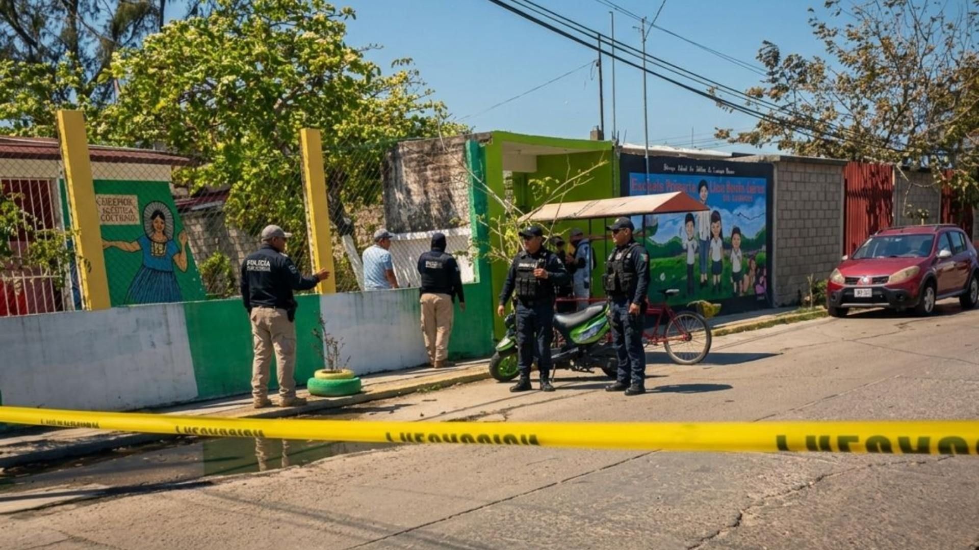 Balacera en Festival de Primavera en Kínder Deja un Muerto en Juchitán, Oaxaca