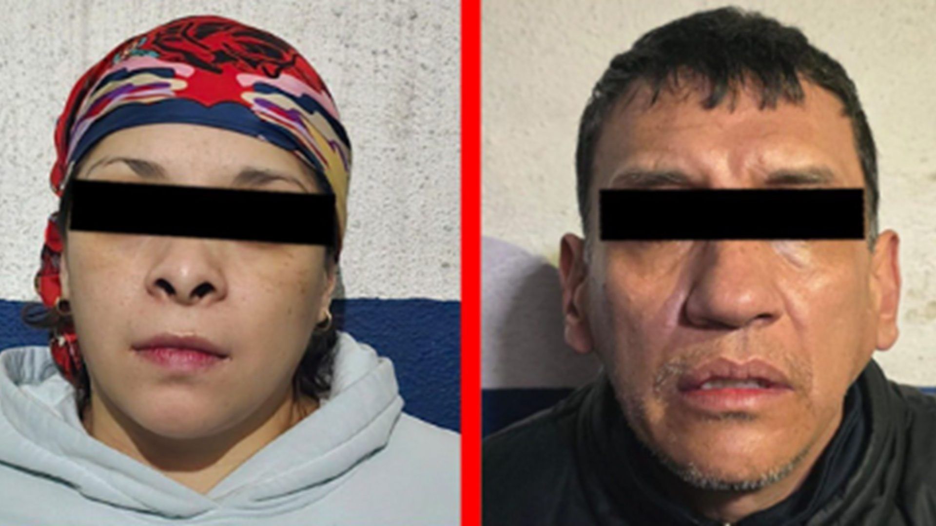 Adriana 'N', alias la 'La Guasona', y Rommel 'N', alias ‘Rommi’,