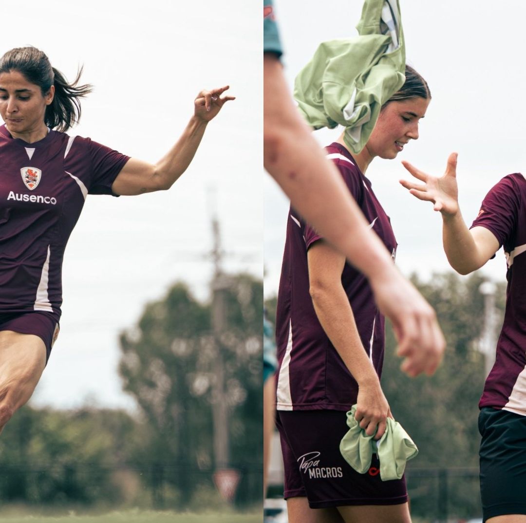 Dos Futbolistas de Irán Refugiadas en Australia Entrenan con el Club Local Brisbane Roar FC