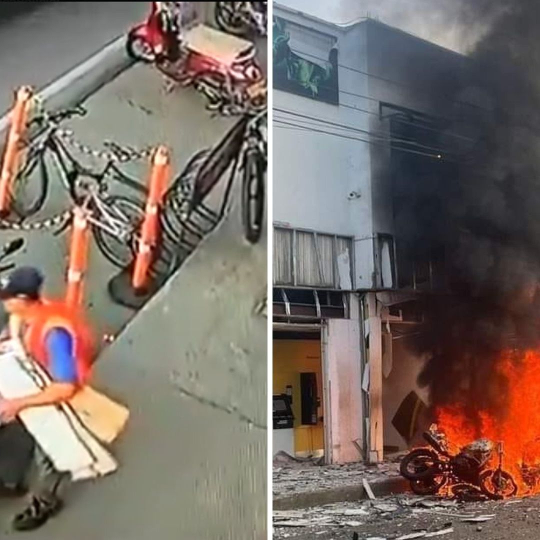 Video: Moto Bomba Estalla y Destroza Pierna a Franelero