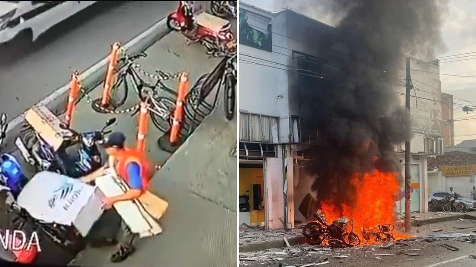 Video: Moto Bomba Estalla y Destroza Pierna a Franelero