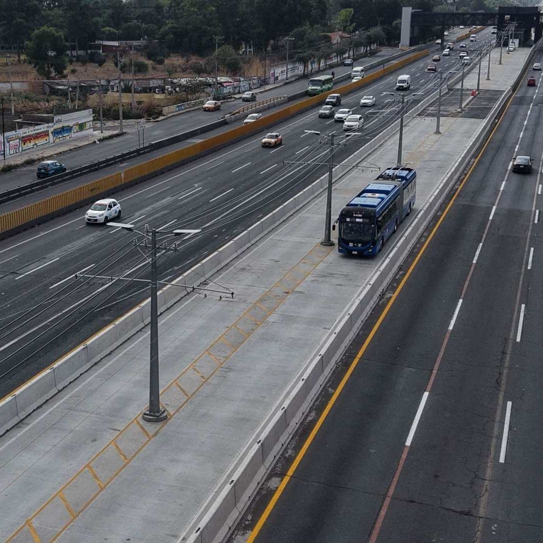 Anuncian cierres por obras del trolebús Chalco-Santa Martha. Foto: Cuartoscuro | Archivo