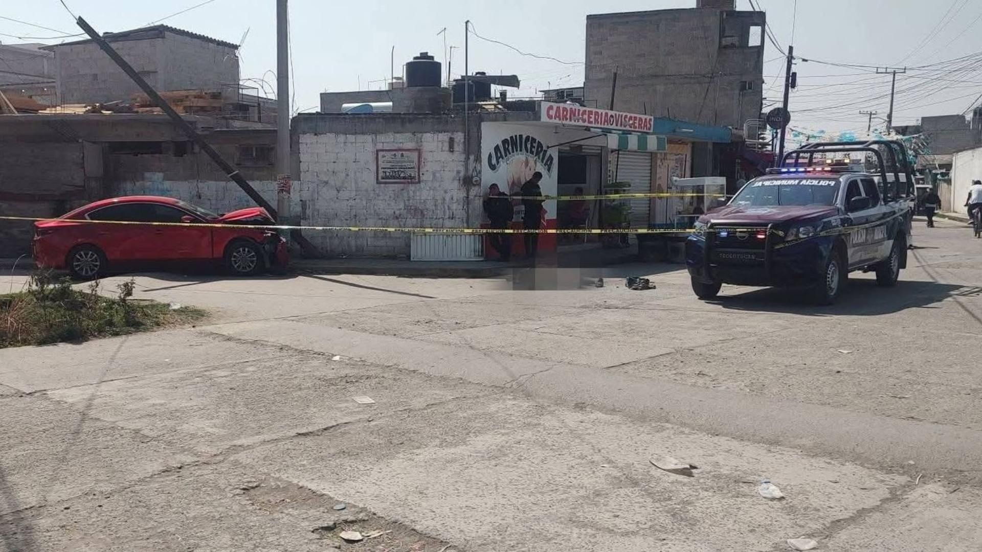 Elementos de la Dirección de Seguridad Pública Municipal acudieron al lugar.