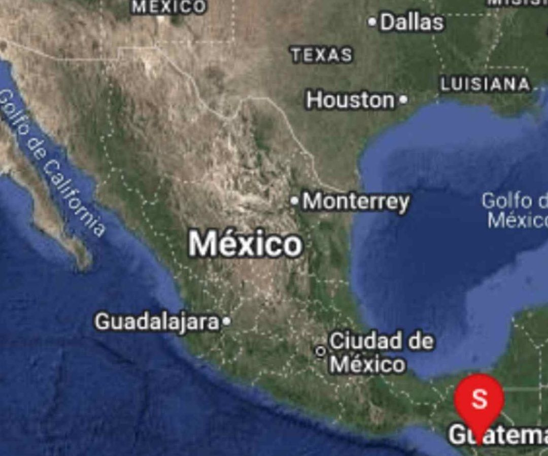 Temblor hoy en México. Foto: SSN