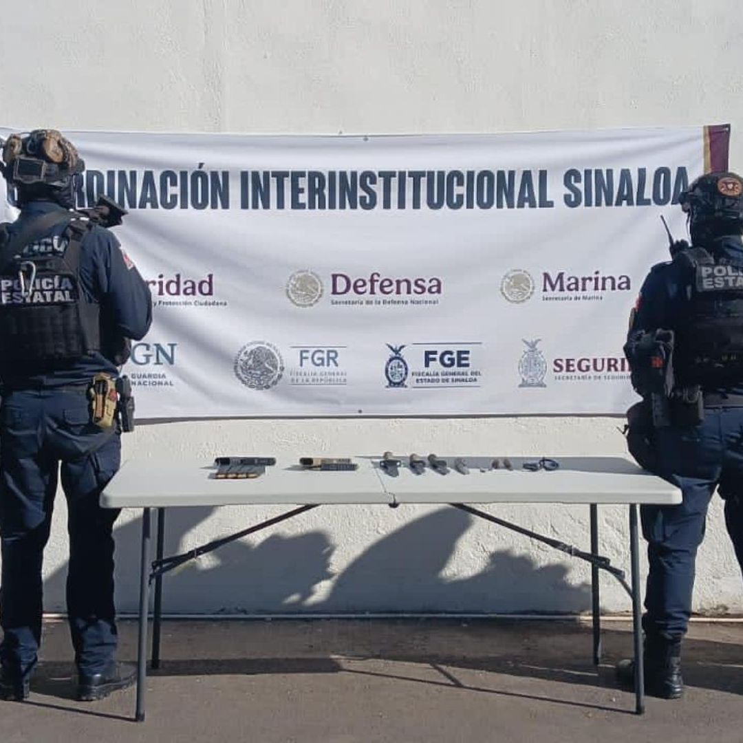 Aseguran Armas de Fuego y Municiones en Revisión en Penal de Aguaruto en Culiacán, Sinaloa