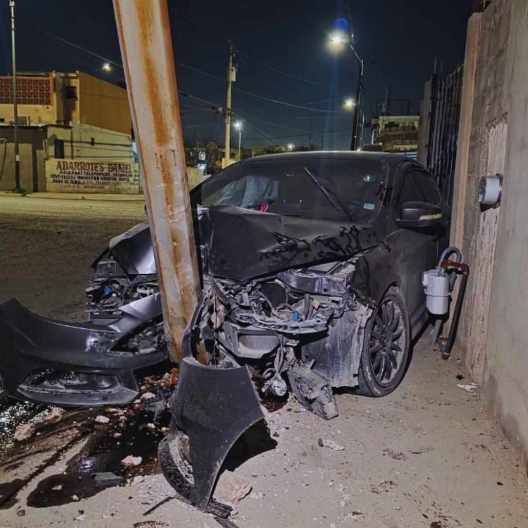 Conductor Huyó Tras el Accidente