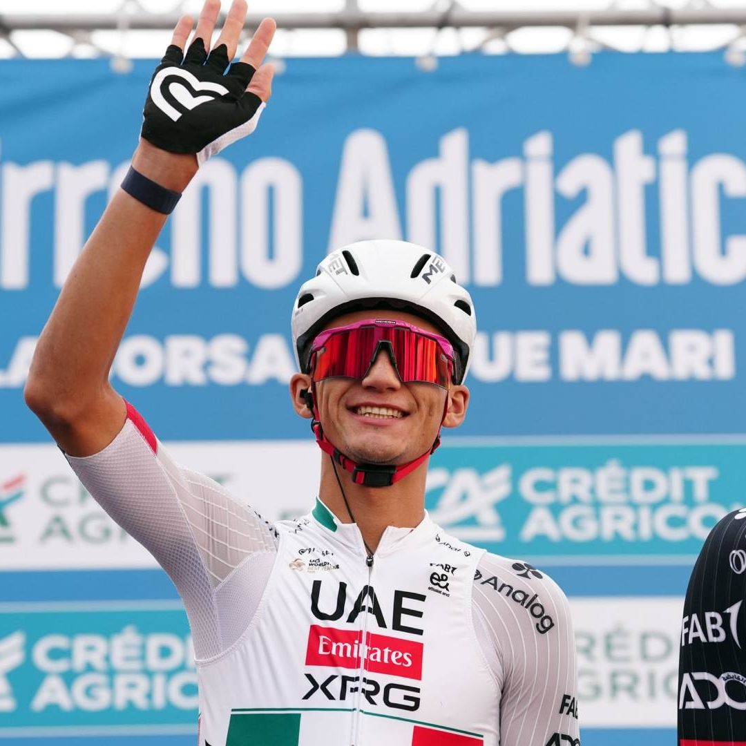 El ciclista mexicano Isaac del Toro.