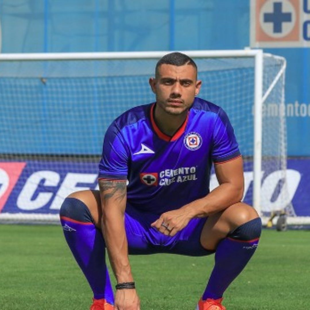 Giakoumakis está contento de haber firmaco con La Máquina. Foto Cruz Azul