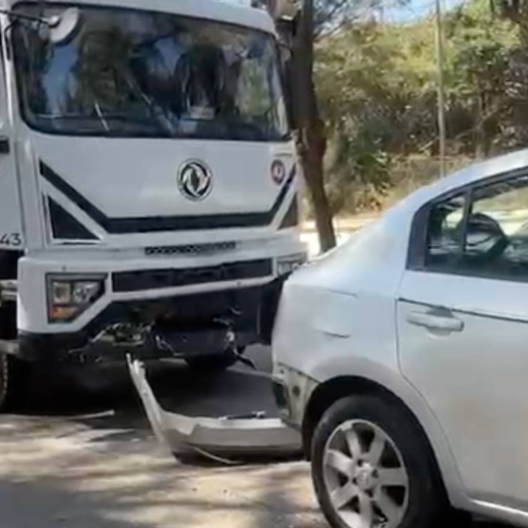 Adultos Mayores Terminan Lesionados tras Accidente Contra Camión de Limpia Pública en Avenida Fidel Velázquez Zona Norte Veracruz