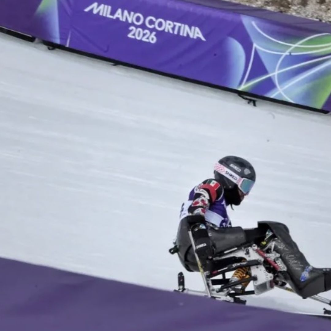 El mexicano Arly Velazquez Peñaloza ha participado en varias ediciones de los Paralímpicos de Invierno. Foto Instagram: arlyvelasquez