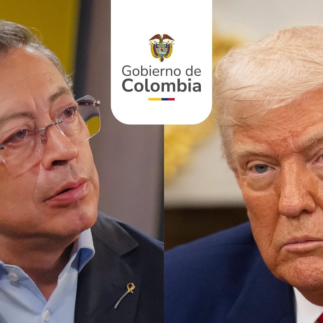 Gustavo Petro y Donald Trump sostienen conversación telefónica