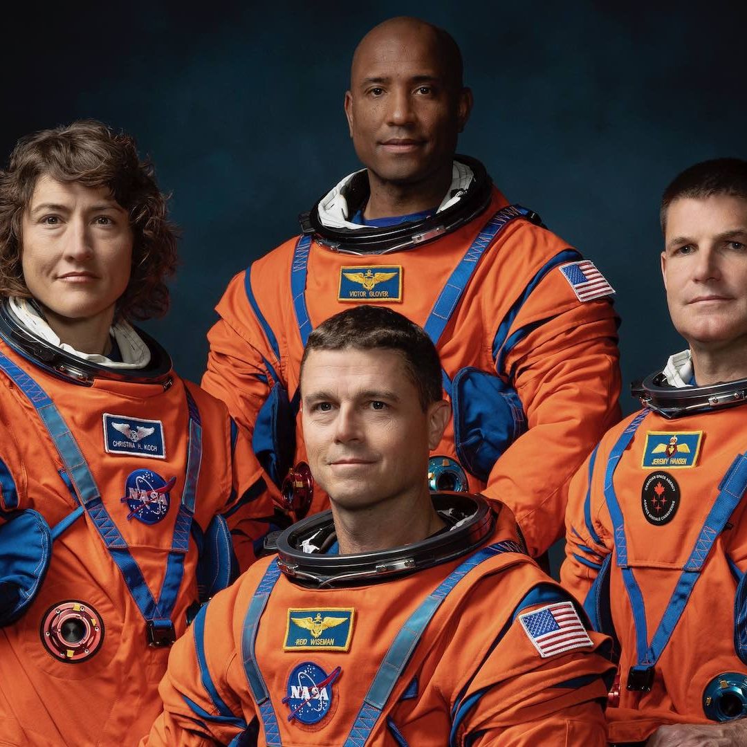 Estos son los astronautas que circunnavegarán la Luna en la misión Artemis II