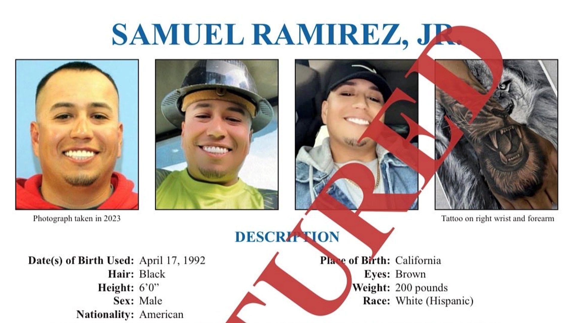 FBI anuncia detención de Samuel Ramírez Jr en México. Foto: @FBIDirectorKash