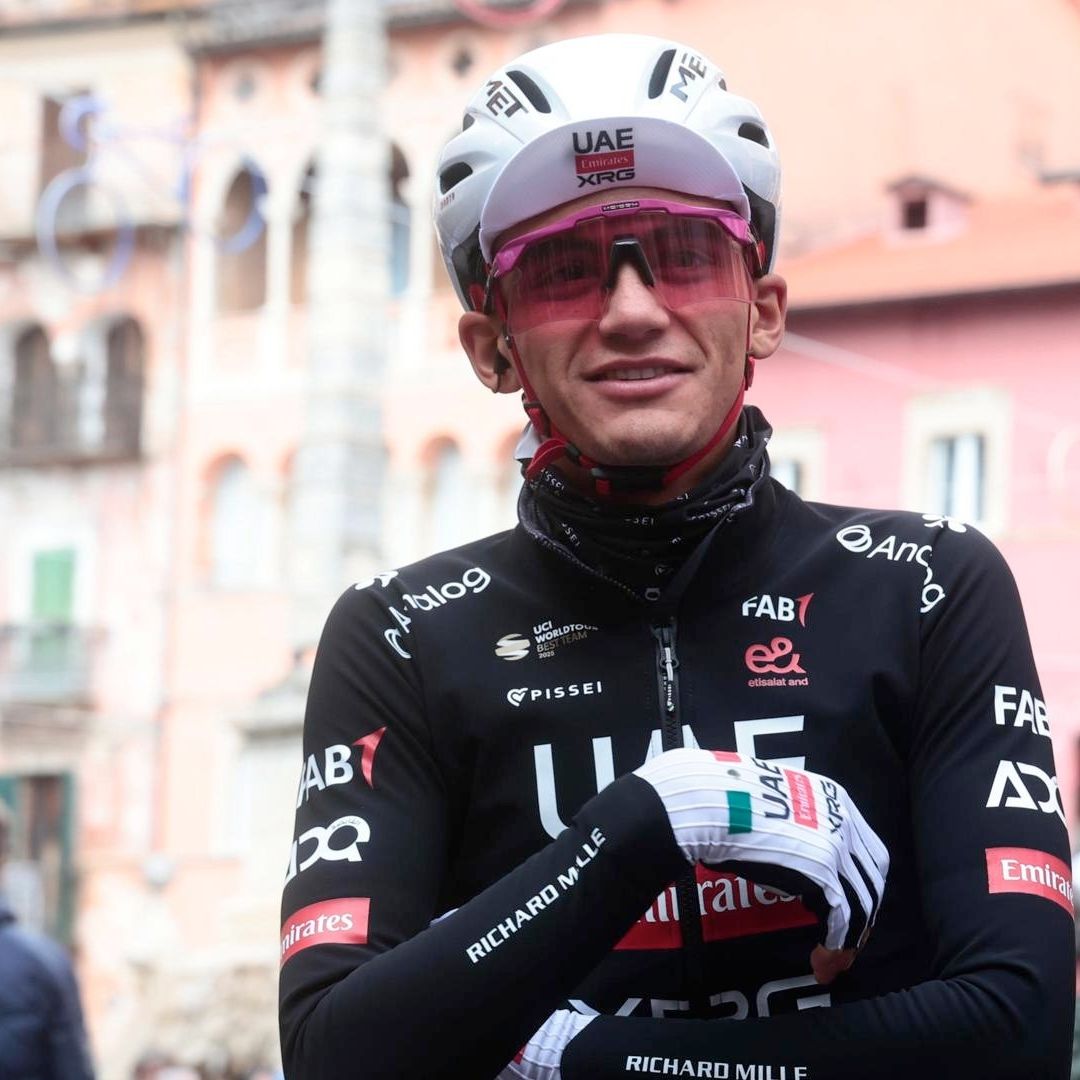 El mexicano Isaac del Toro en la etapa 4 del Tirreno-Adriático 2026