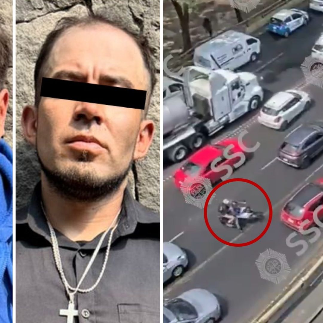 VIDEO: Momento de Persecución por Robo de 750 Mil Pesos a Cuentahabiente en CDMX; Caen Ladrones