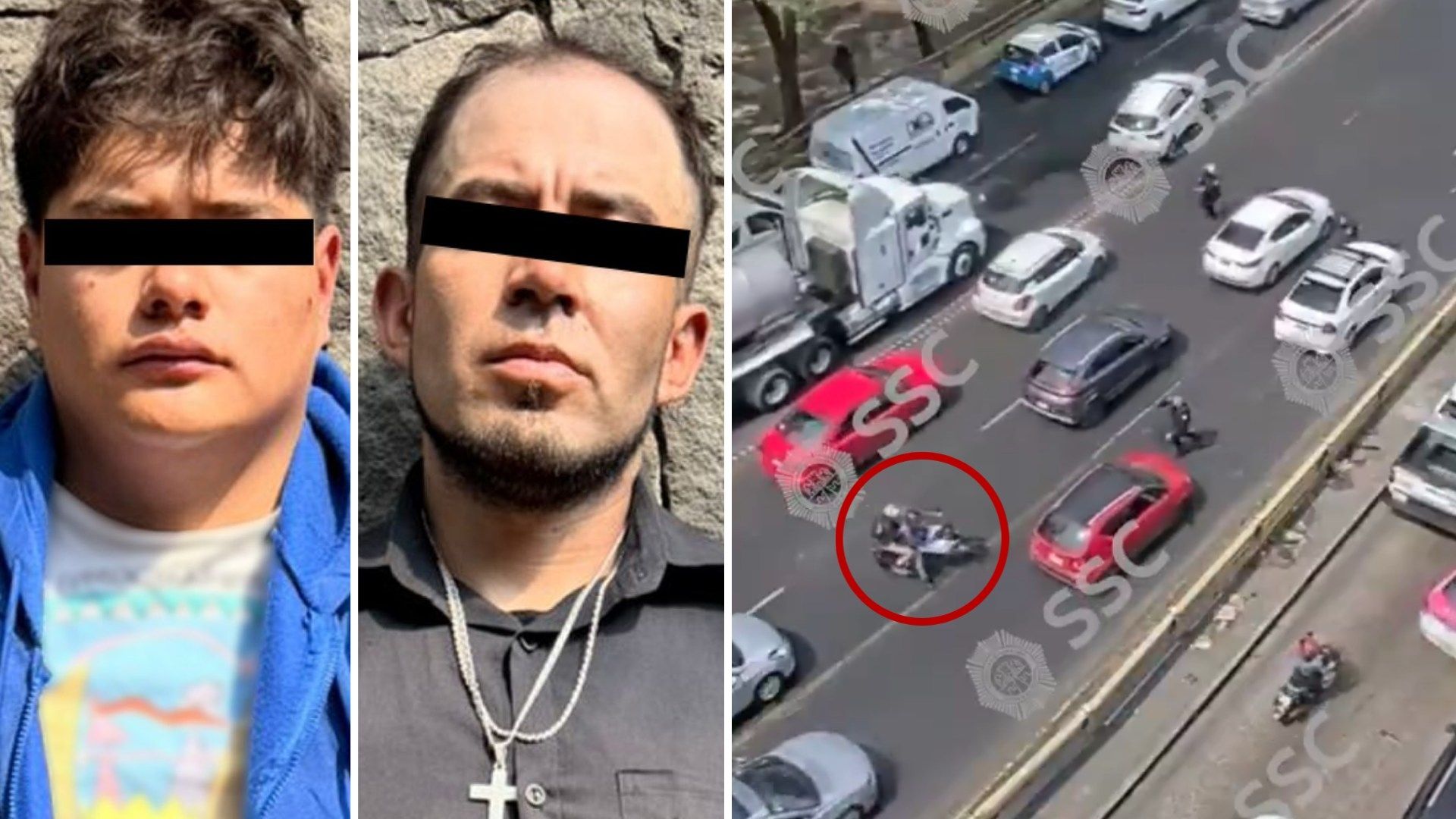 VIDEO: Momento de Persecución por Robo de 750 Mil Pesos a Cuentahabiente en CDMX; Caen Ladrones