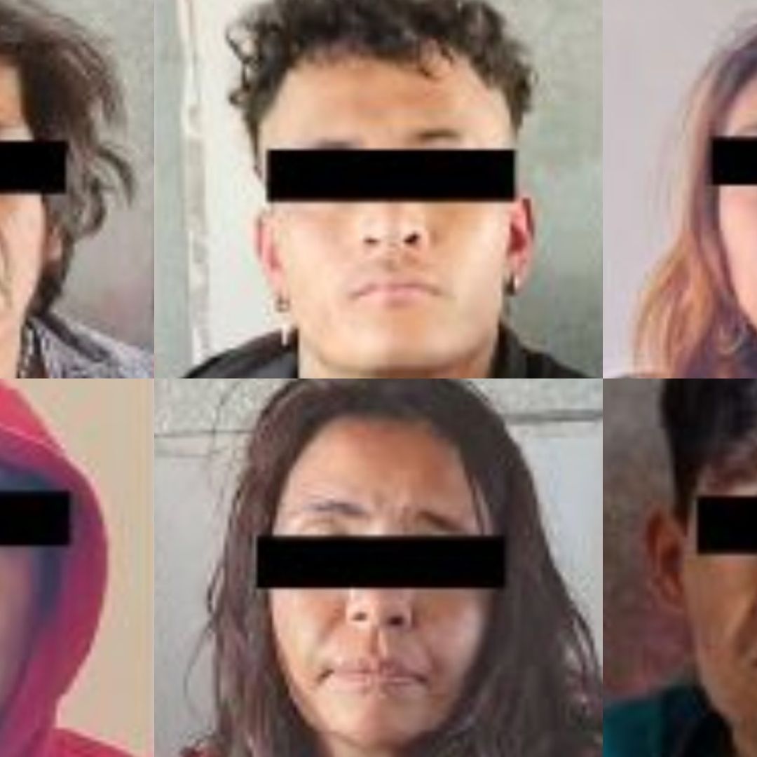 Detenidos Seis Integrantes Banda Narcomenudista Los Bubus Colonia Arboledas de Loma Bella Puebla