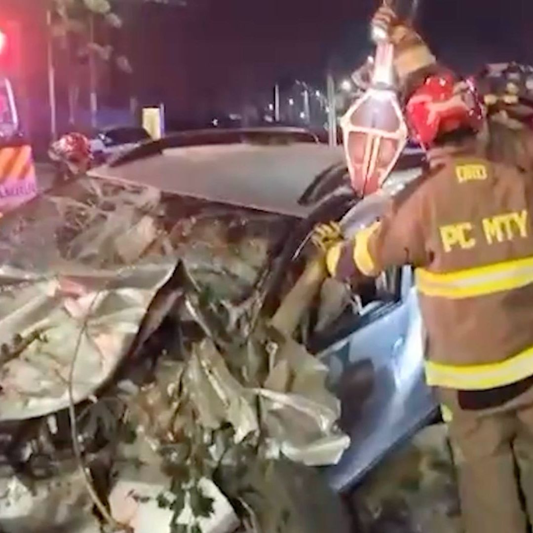 Autoridades liberan a mujer tras choque