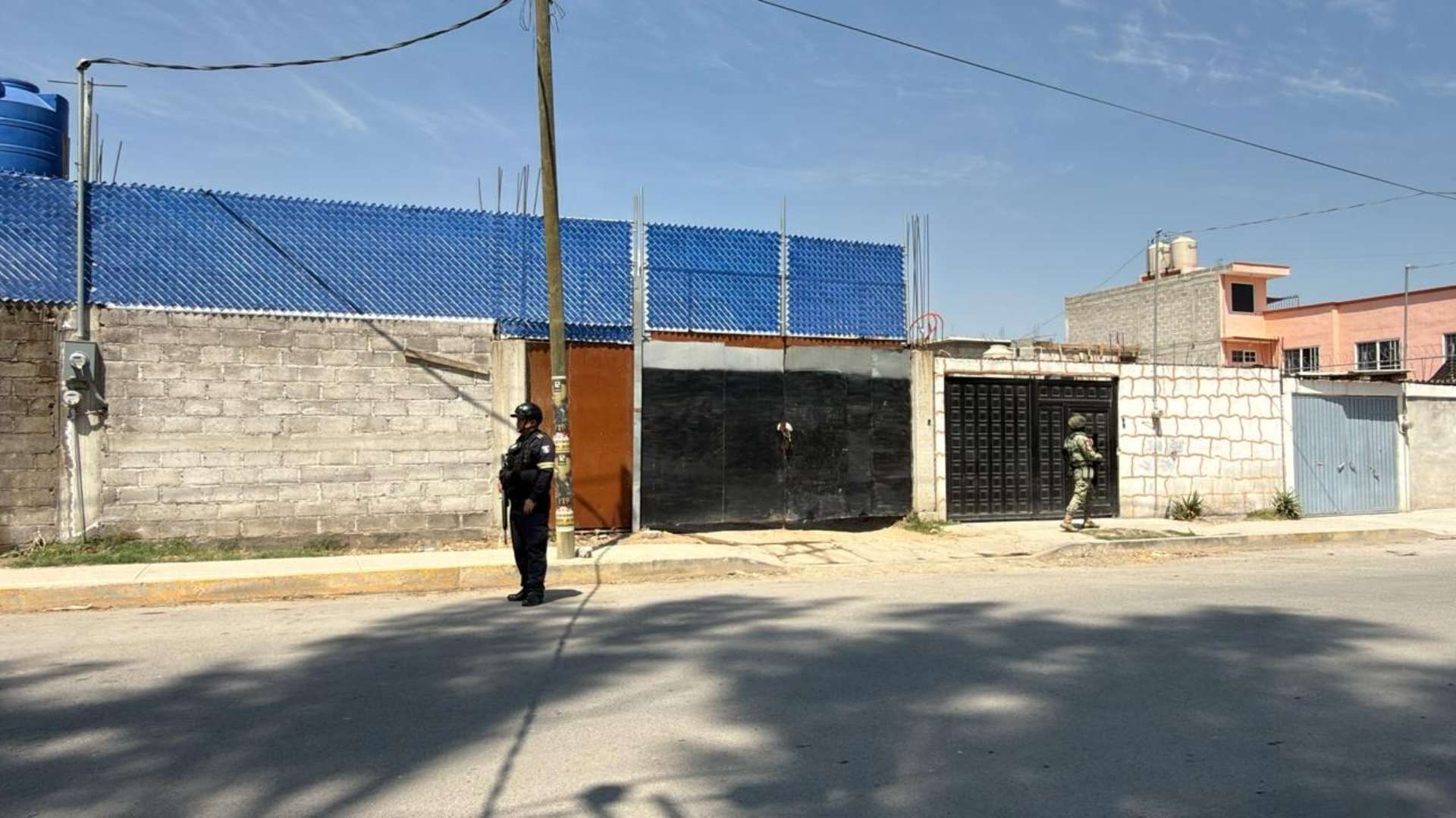 Predio asegurado en Tultepec, Edomex