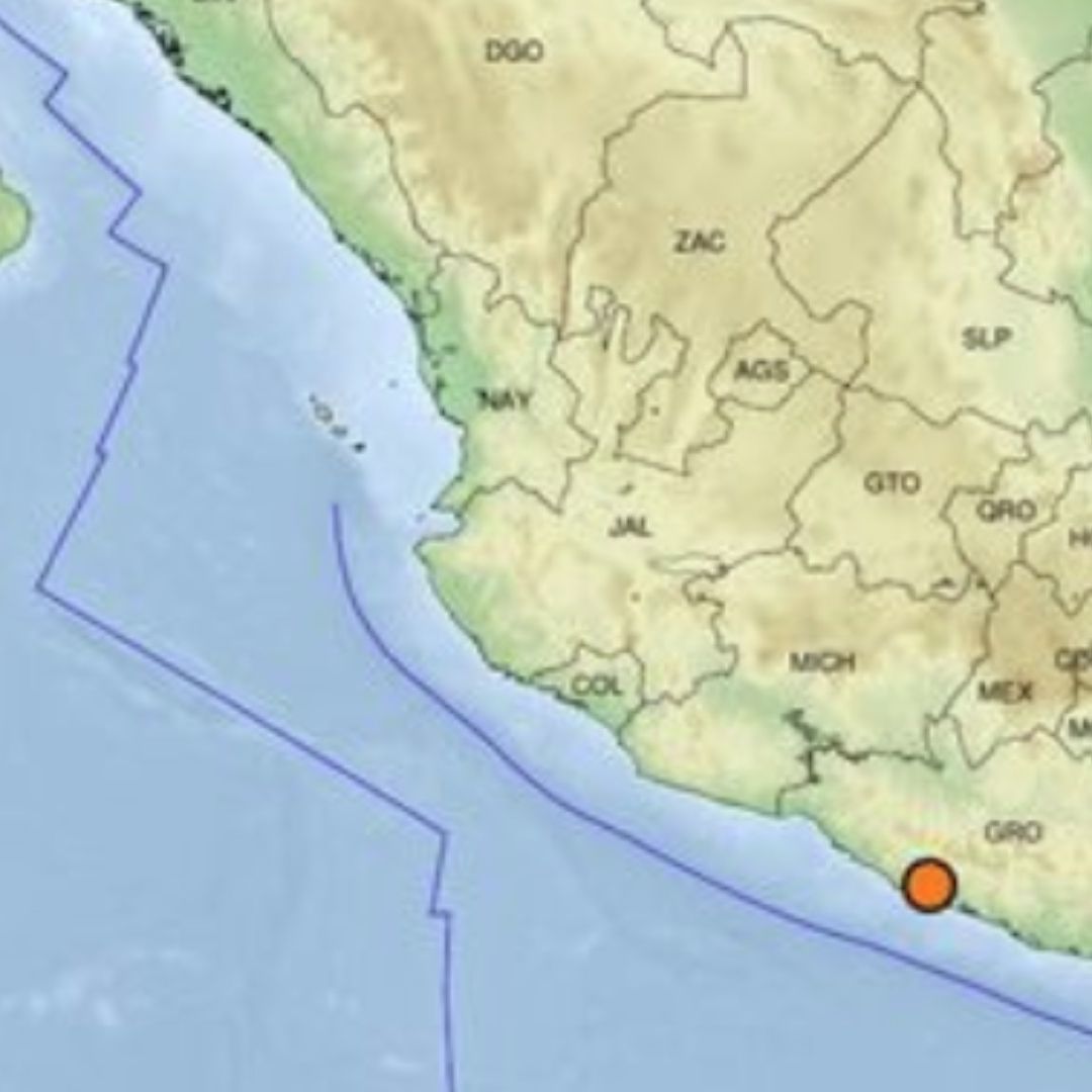 Se registró un sismo de magnitud 4.6 en Tecpan, Guerrero, la noche de este jueves 20 de junio de 2024. Foto: X @SismologicoMX