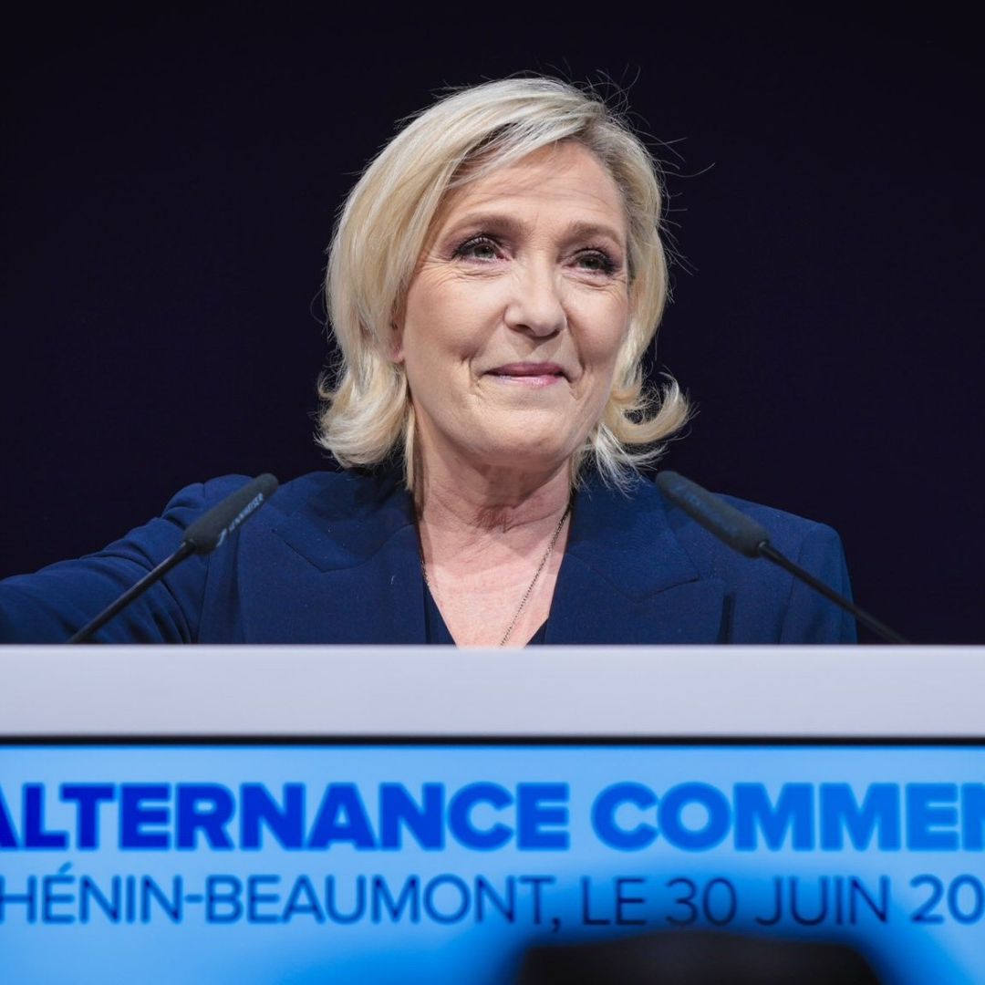 De acuerdo con los primeros resultados, la Agrupación Nacional de Le Pen habría obtenido el 34% de los votos