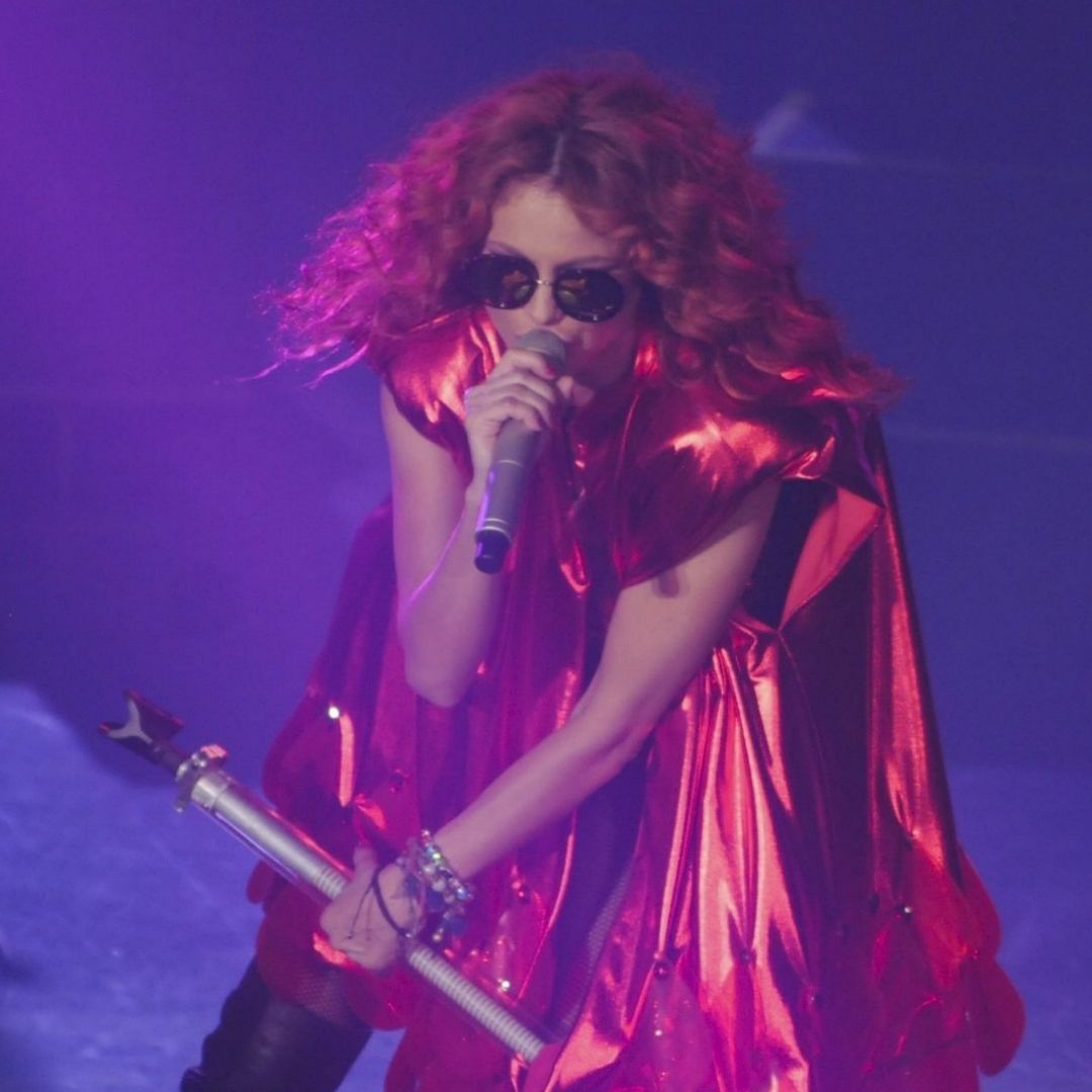 Paulina Rubio regaña a baterista
