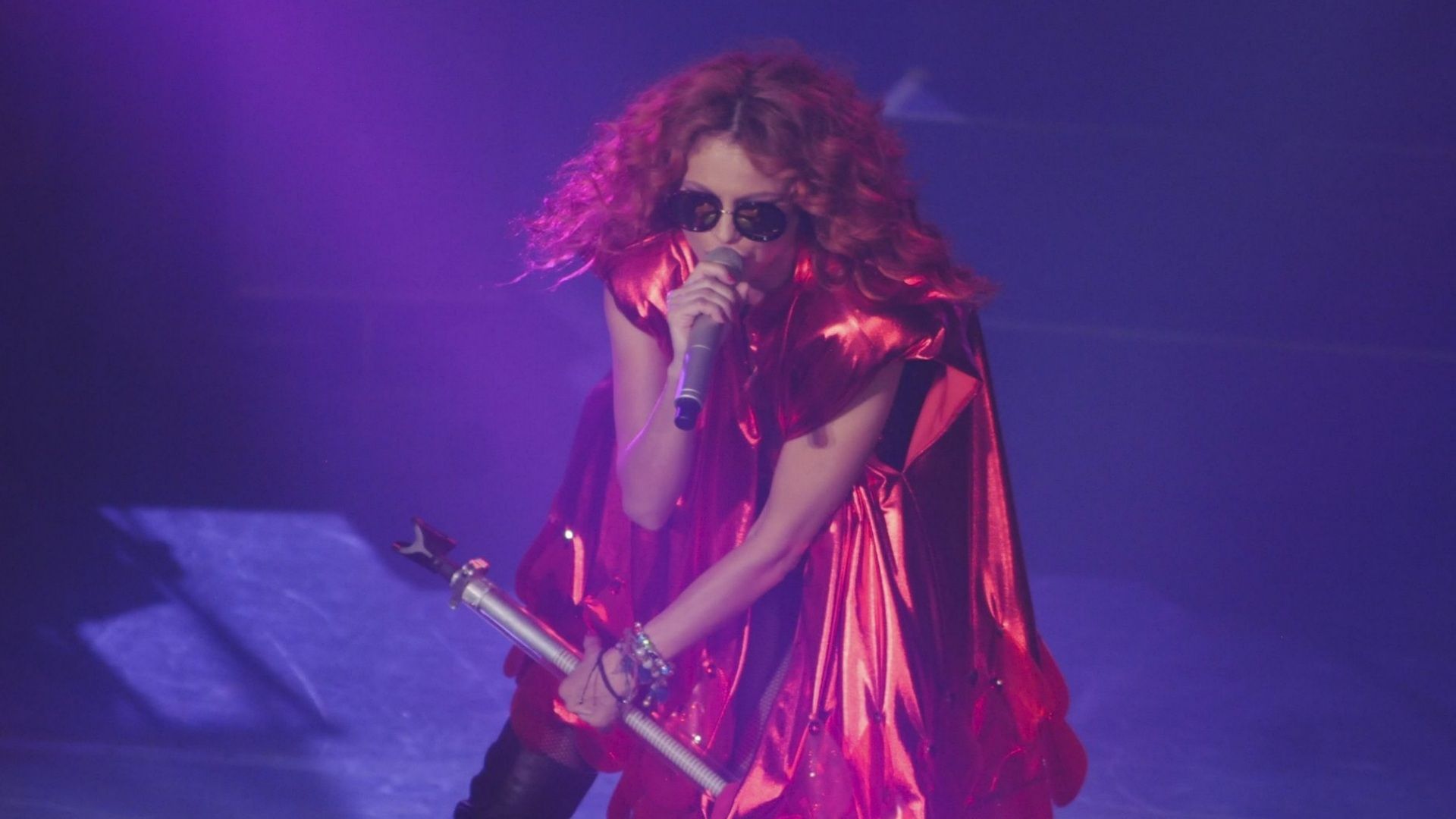 Paulina Rubio regaña a baterista
