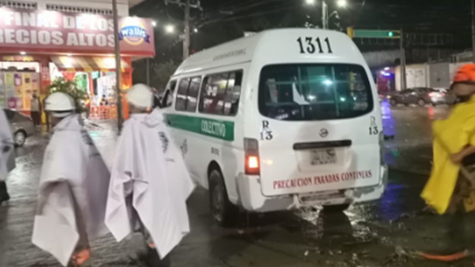 Intensa lluvia en Chiapas