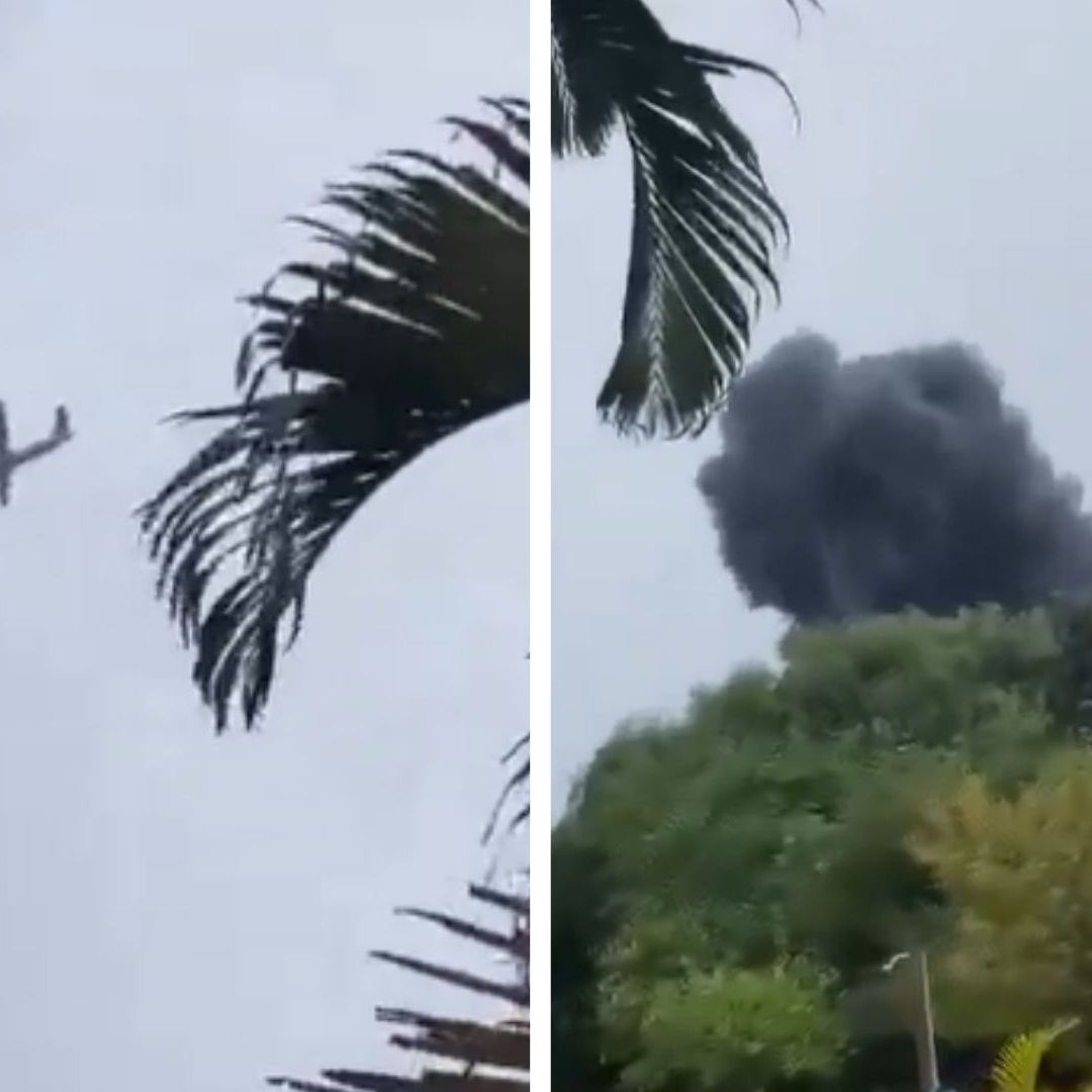 Se Estrella Avión con Capacidad para unos 70 Pasajeros en Brasil