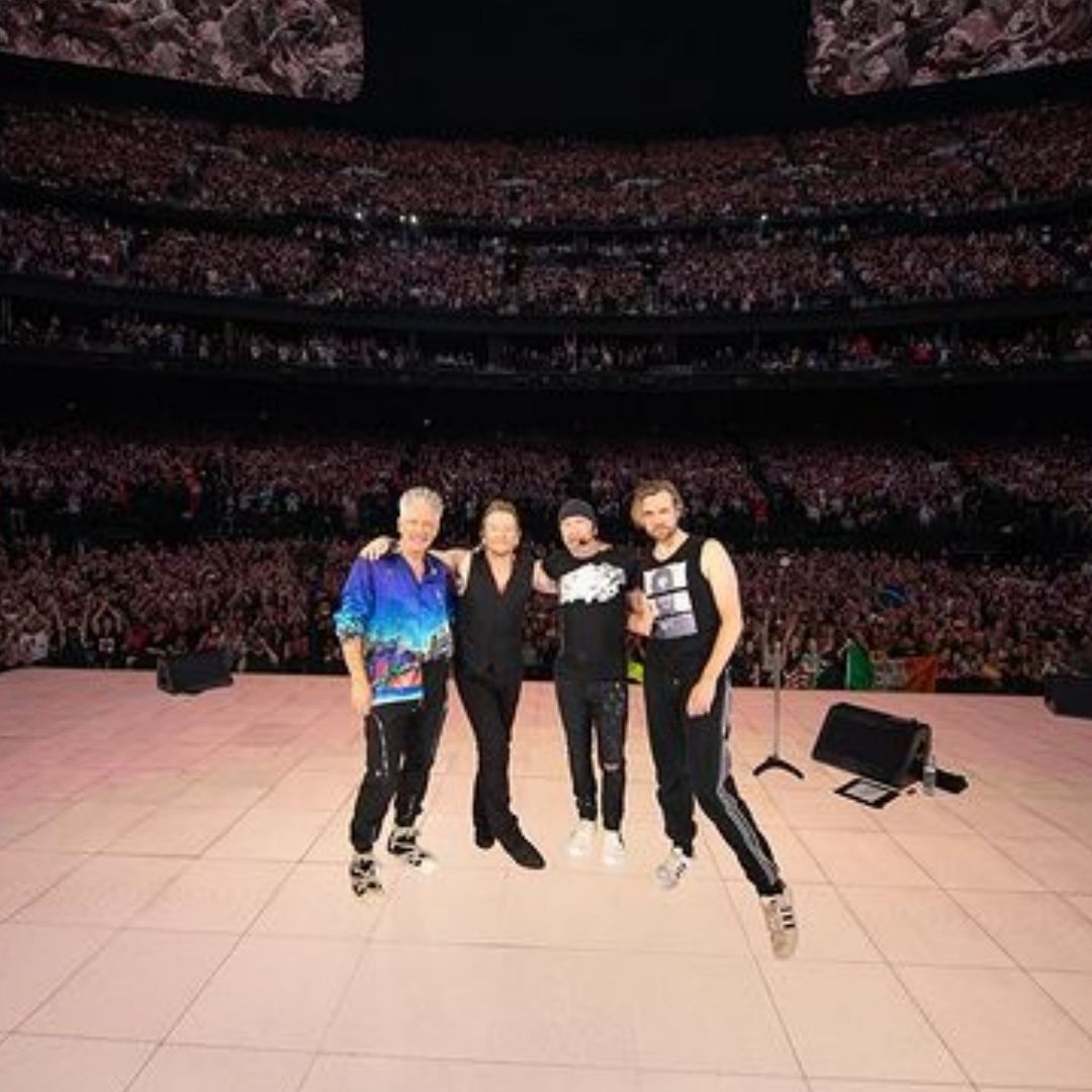 U2 proyectará película en la Esfera de Las Vegas
